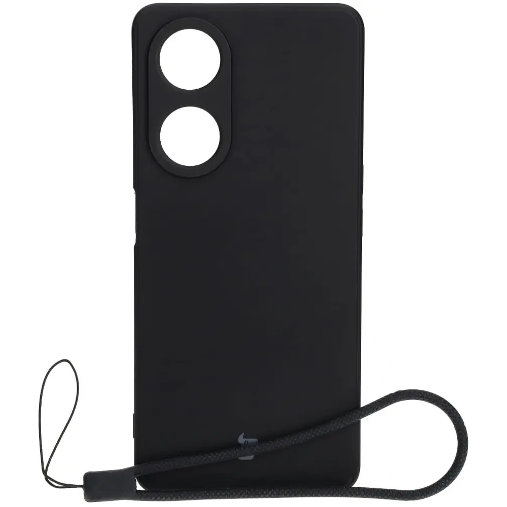 Hurtownia GSM - Etui Bizon Case Silicone Sq pro Oppo A98 5G černé - BIZ3129 - {ean13} - Hurt