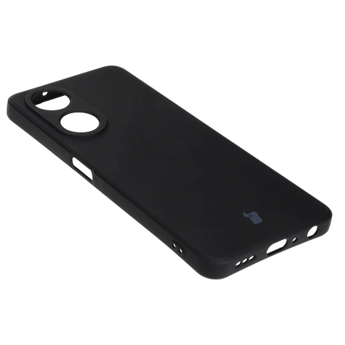 Etui Bizon Case Silicone Sq do Oppo A98 5G czarne