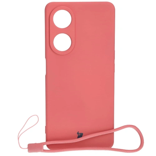 Etui Bizon Case Silicone Sq do Oppo A98 5G brudny róż