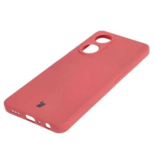 Etui Bizon Case Silicone Sq do Oppo A98 5G brudny róż