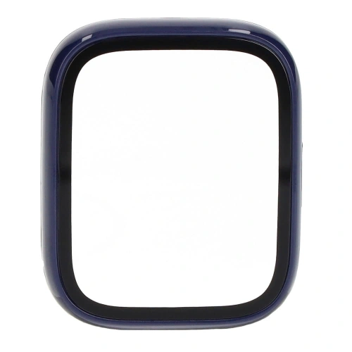 Etui Bizon Case+Glass Watch do Xiaomi Redmi Watch 3 Active niebieskie