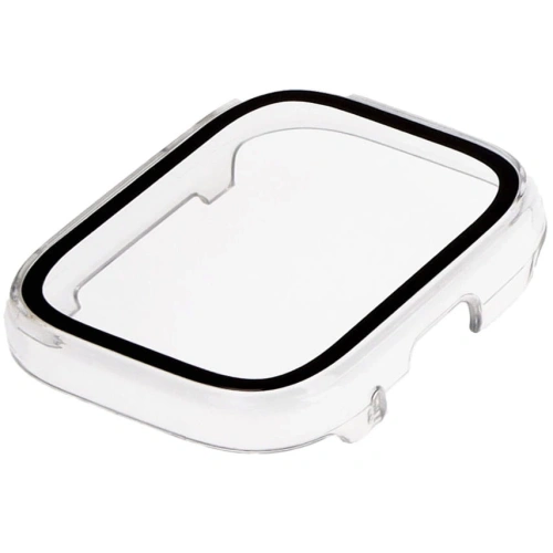 Etui Bizon Case+Glass Watch do Xiaomi Redmi Watch 3 Active przezroczyste