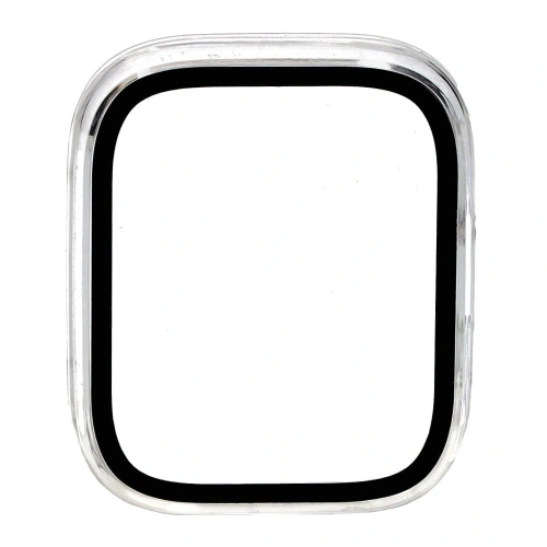 Etui Bizon Case+Glass Watch do Xiaomi Redmi Watch 3 Active przezroczyste