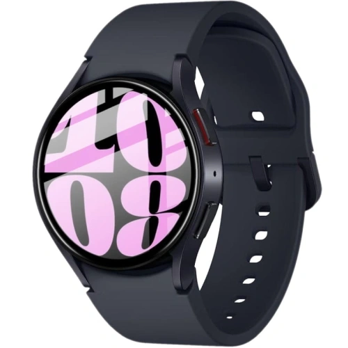 Szkło hybrydowe Bizon Glass Watch Edge Hybrid do Samsung Galaxy Watch 6 44mm czarne