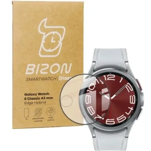Hurtownia GSM - Bizon Glas Uhr Edge Hybrid Samsung Galaxy Watch 6 Classic 43mm schwarz - BIZ3138 - {ean13} - Hurt