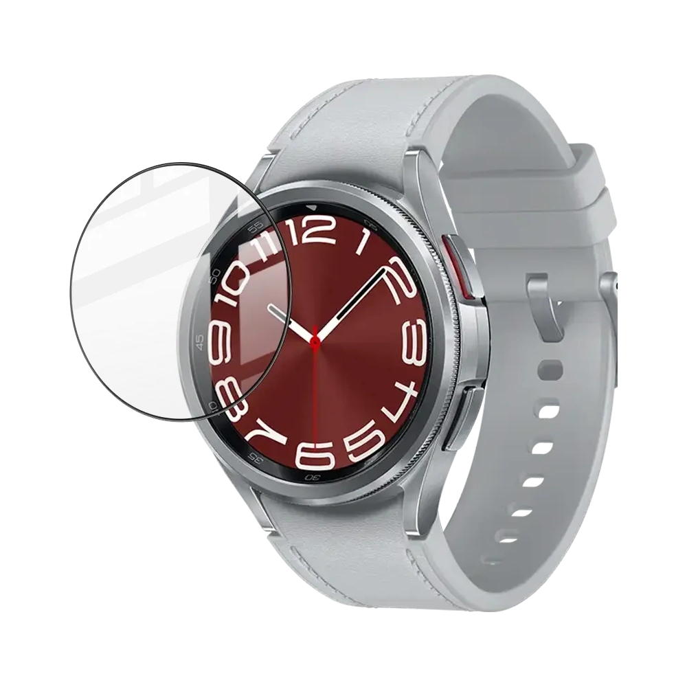 Hurtownia GSM - Hybriďové sklo Bizon Glass Watch Edge Hybrid pro Samsung Galaxy Watch 6 Classic 43mm černé - BIZ3138 - {ean13} - Hurt