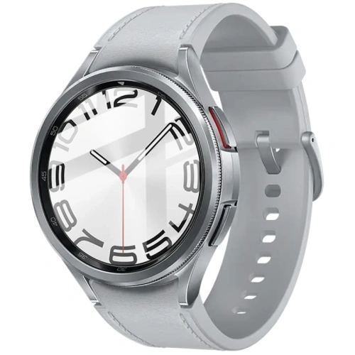 Szkło hybrydowe Bizon Glass Watch Edge Hybrid do Samsung Galaxy Watch 6 Classic 47 mm czarne