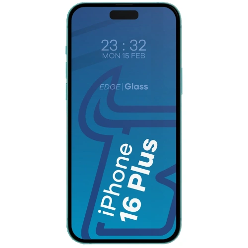 Szkło hartowane Bizon Glass Edge 2 do Apple iPhone 15 Plus / 16 Plus czarne