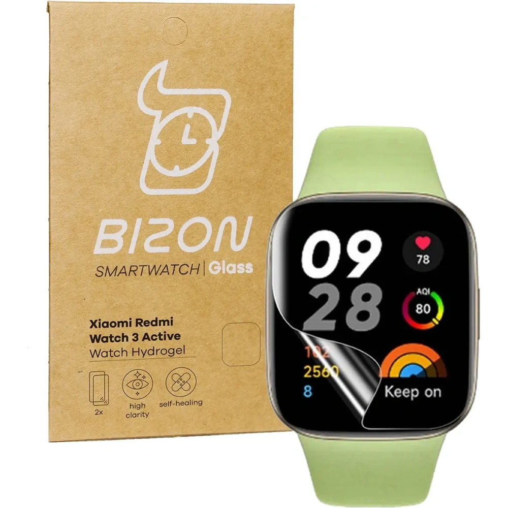 Hurtownia GSM - Fólie z hydrogelem na displej Bizon Glass Watch Hydrogel pro Redmi Watch 3 Active [2 PACK] (hodinky) - BIZ3142 - {ean13} - Hurt