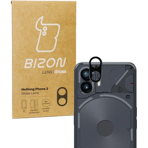 Szkło na aparat Bizon Glass Lens do Nothing Phone 2 [2 PACK]