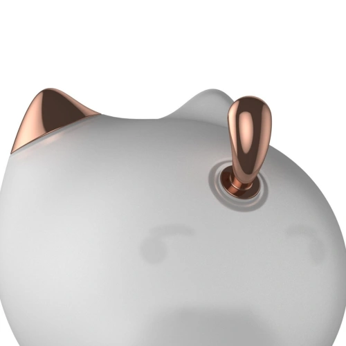 Lampka nocna Baseus Cute Series w kształcie kotka (biała)