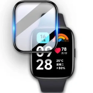 Hurtownia GSM - Bizon Glas Uhr Edge Hybrid Redmi Uhr 3 Aktiv schwarz - BIZ3144 - {ean13} - Hurt
