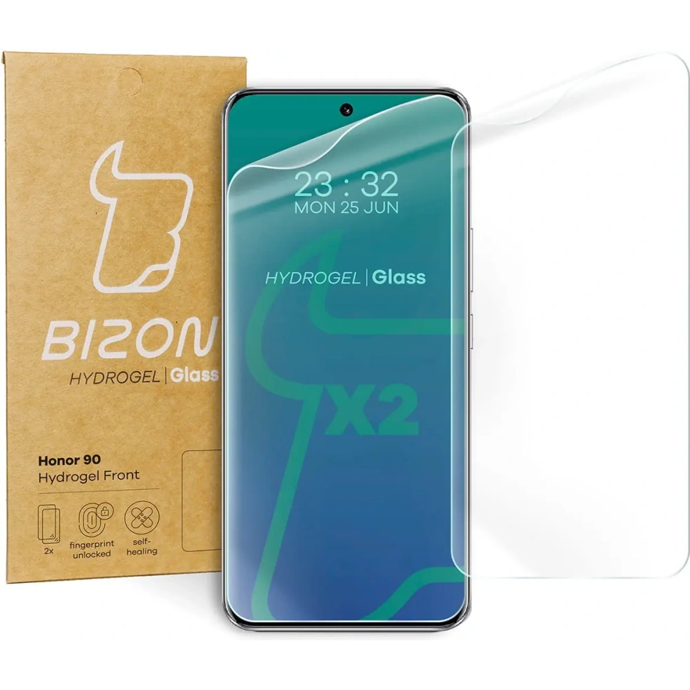 Hurtownia GSM - Fólie hydrogelová na displej Bizon Glass Hydrogel Front pro Honor 90 [2 PACK] - BIZ3145 - {ean13} - Hurt