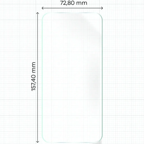 Folia hydrożelowa na ekran Bizon Glass Hydrogel Front do Honor 90 [2 PACK]