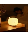 Hurtownia GSM - Lampka nocna Baseus Cute Series w kształcie kotka (biała) - BSU1375WHT - {ean13} - Hurt
