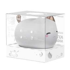 Hurtownia GSM - Nachtlampe Baseus Cute Series in Katzenform (weiß) - BSU1375WHT - {ean13} - Hurt