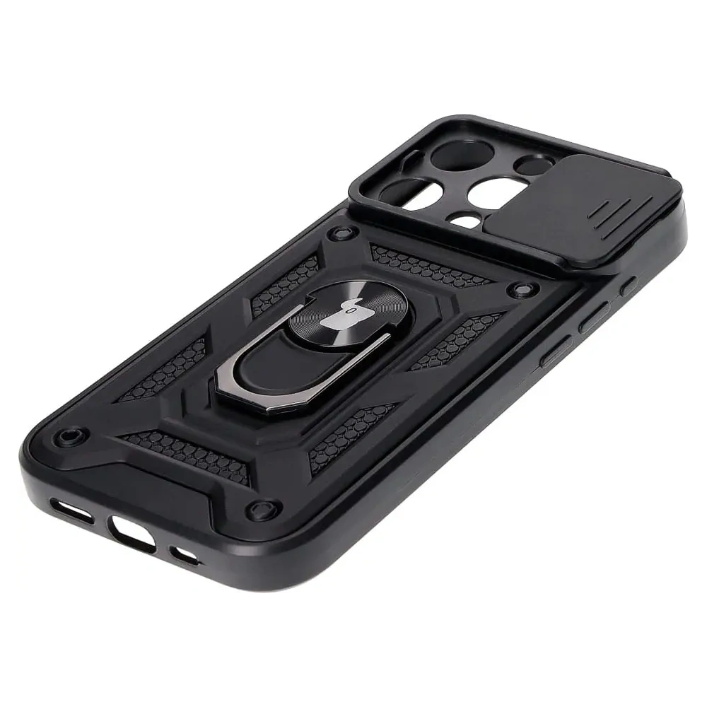 Hurtownia GSM - Bizon Case CamShield Ring Apple iPhone 15 Pro fekete - BIZ3147 - {ean13} - Hurt