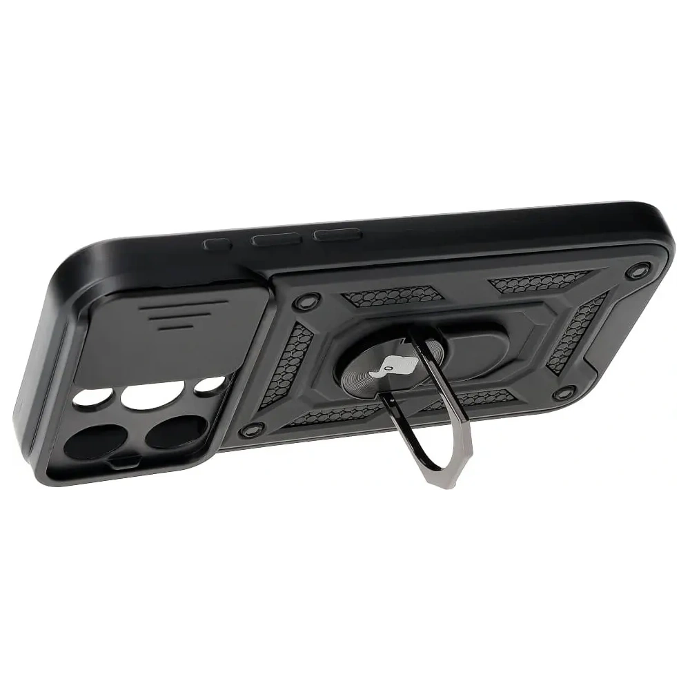 Hurtownia GSM - Bizon Case CamShield Ring Apple iPhone 15 Pro fekete - BIZ3147 - {ean13} - Hurt