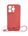 Hurtownia GSM - Etui Bizon Case Silicone do Apple iPhone 15 Pro špinavě růžová - BIZ3148 - {ean13} - Hurt