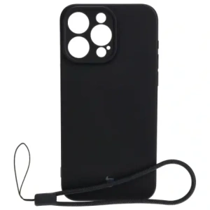 Hurtownia GSM - Bizon Case Silikon Apple iPhone 15 Pro Max schwarz - BIZ3149 - {ean13} - Hurt