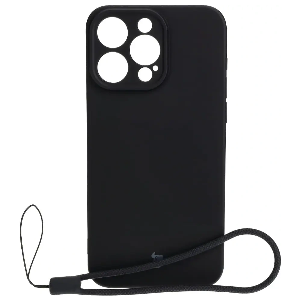 Hurtownia GSM - Bizon Case Silicon Apple iPhone 15 Pro Max negru - BIZ3149 - {ean13} - Hurt