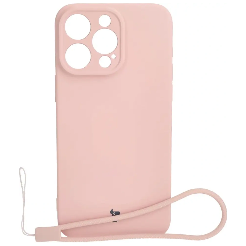 Hurtownia GSM - Etui Bizon Case Silicone do Apple iPhone 15 Pro Max světle růžové - BIZ3150 - {ean13} - Hurt
