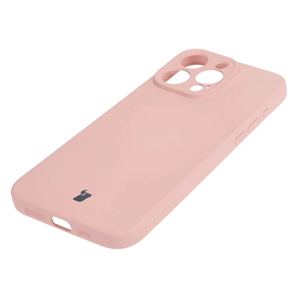 Hurtownia GSM - Etui Bizon Case Silicone do Apple iPhone 15 Pro Max světle růžové - BIZ3150 - {ean13} - Hurt