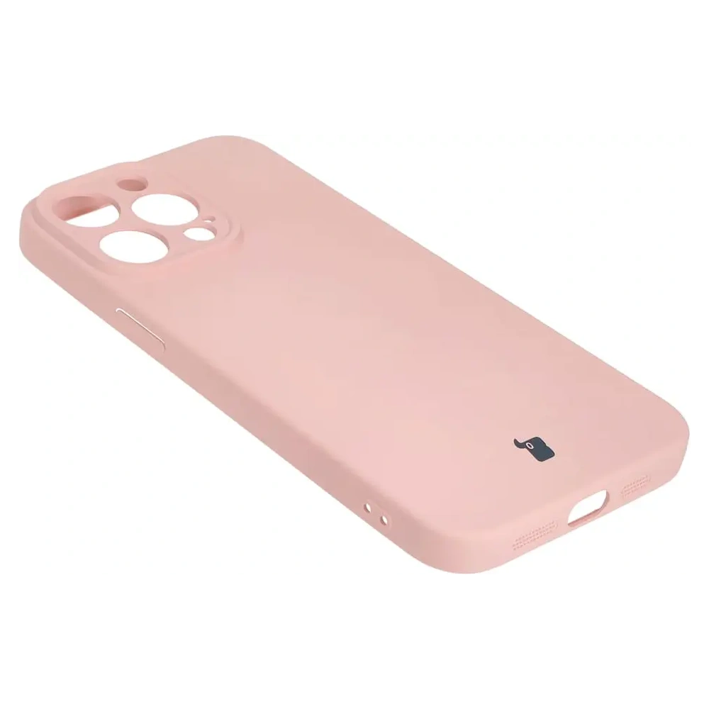 Hurtownia GSM - Etui Bizon Case Silicone do Apple iPhone 15 Pro Max světle růžové - BIZ3150 - {ean13} - Hurt