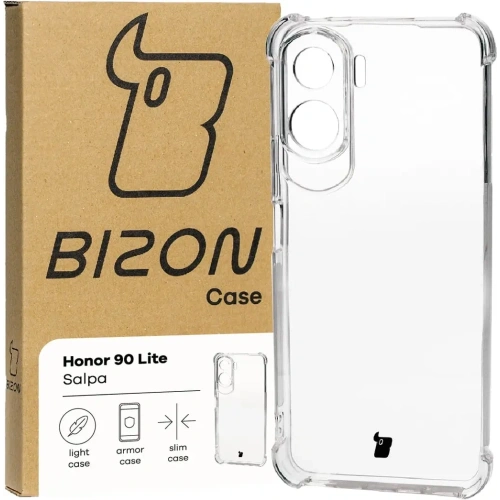 Elastyczne etui Bizon Case Salpa do Honor 90 Lite przezroczyste