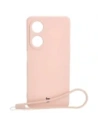 Carcasa din silicon Bizon Sq pentru Oppo A98 5G roz deschis