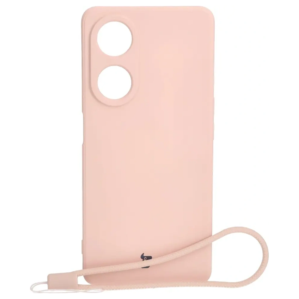 Wholesale Bizon Case Silicone Sq Oppo A98 5G light pink - BIZ3154 - {ean13} - Hurt