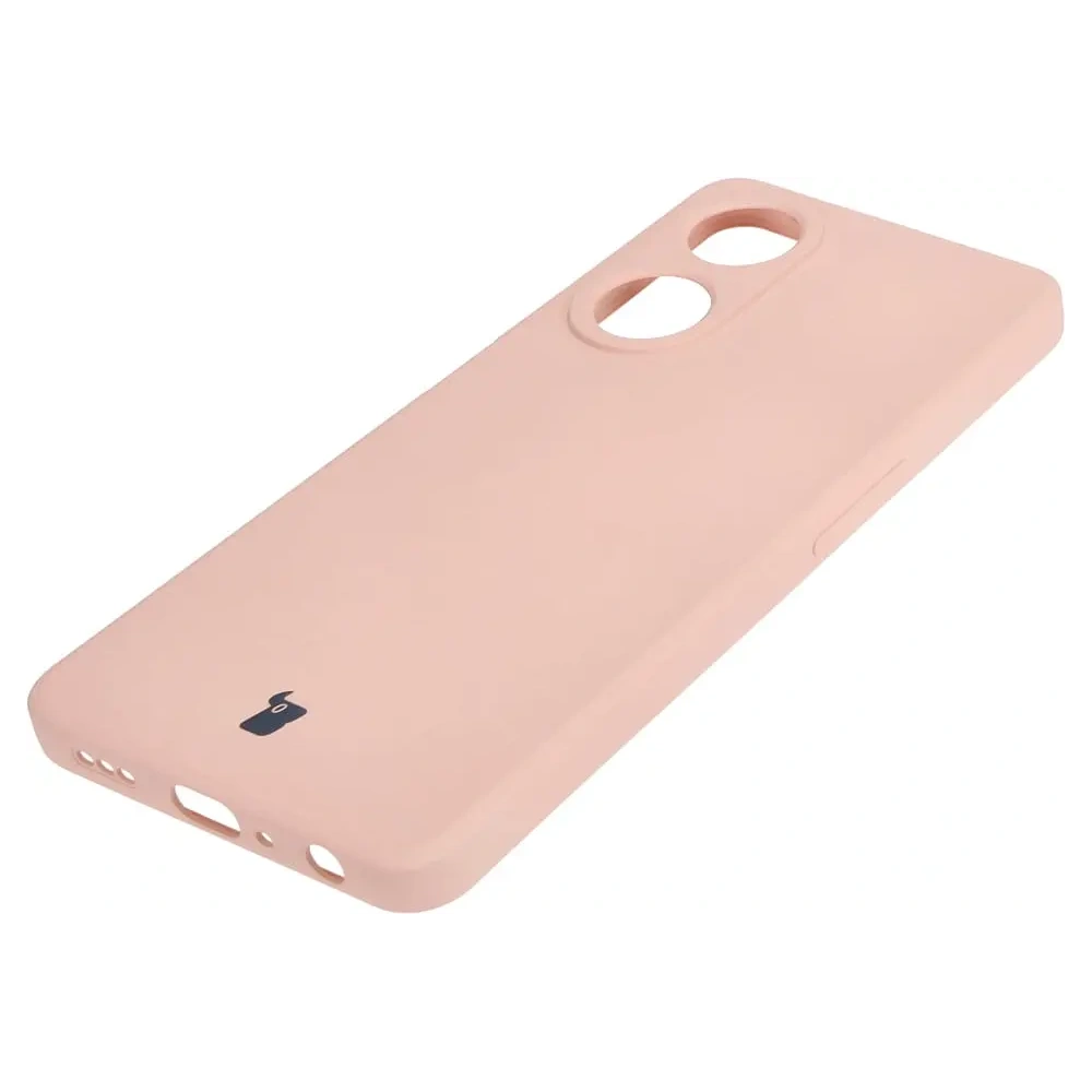 Wholesale Bizon Case Silicone Sq Oppo A98 5G light pink - BIZ3154 - {ean13} - Hurt