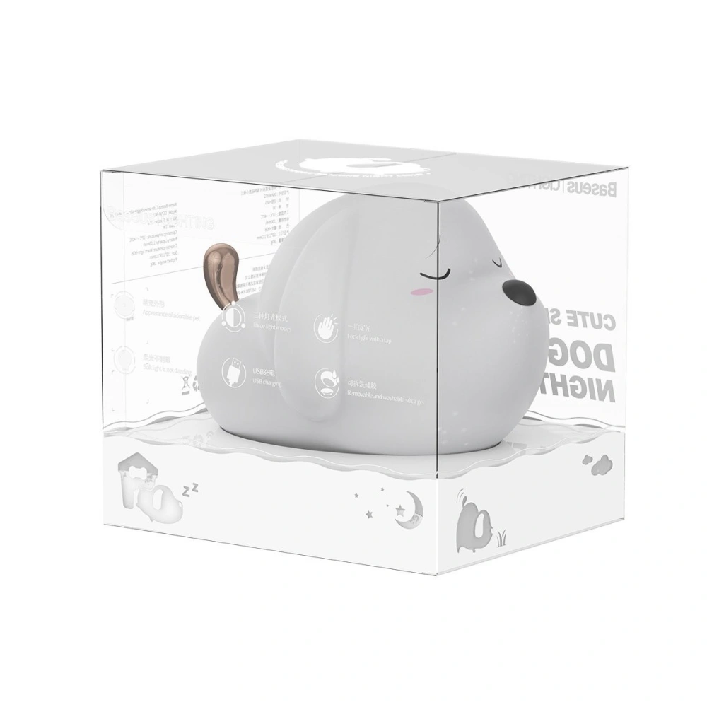 Hurtownia GSM - Nachtlampe Baseus Cute Series in Form eines Hundes (weiß) - BSU1376WHT - {ean13} - Hurt