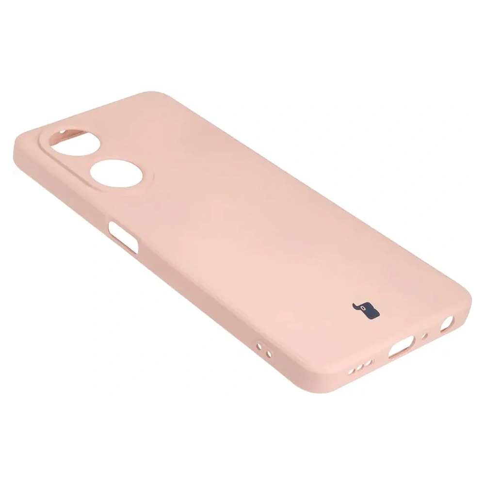Wholesale Bizon Case Silicone Sq Oppo A98 5G light pink - BIZ3154 - {ean13} - Hurt
