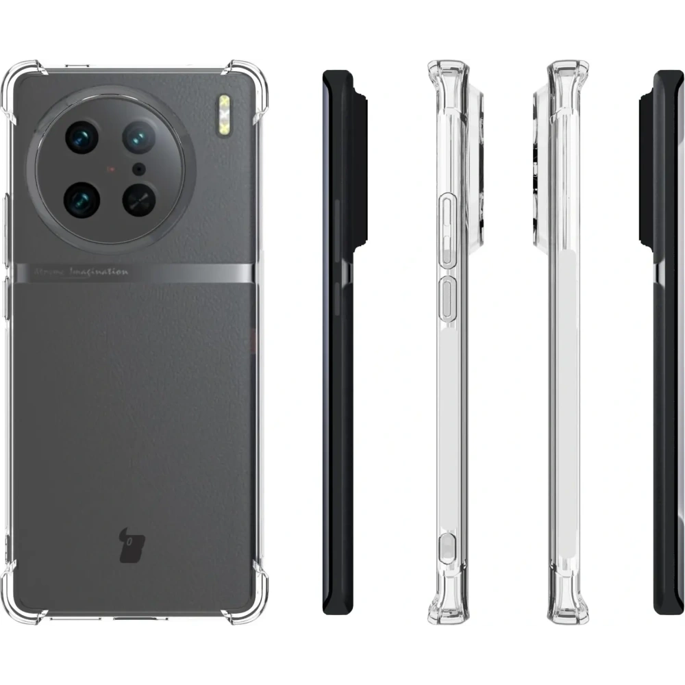 Hurtownia GSM - Elastické pouzdro Bizon Case Salpa pro Vivo X90 Pro průhledné - BIZ3157 - {ean13} - Hurt