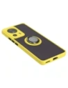 Hurtownia GSM - Etui z uchwytem na palec Bizon Case Hybrid Ring do Xiaomi 13 Lite przydymione z żółtą ramką - BIZ3158 - {ean13} - Hurt