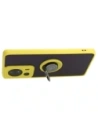Wholesale Bizon Case Hybrid Ring Xiaomi 13 Lite smoky with a yellow frame - BIZ3158 - {ean13} - Hurt