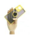 Hurtownia GSM - Etui z uchwytem na palec Bizon Case Hybrid Ring do Xiaomi 13 Lite przydymione z żółtą ramką - BIZ3158 - {ean13} - Hurt