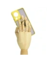 Wholesale Bizon Case Hybrid Ring Xiaomi 13 Lite smoky with a yellow frame - BIZ3158 - {ean13} - Hurt