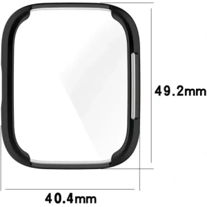 Hurtownia GSM - Etui Bizon Case Watch Felipe do Xiaomi Redmi Watch 3 Active czarne - BIZ3159 - {ean13} - Hurt