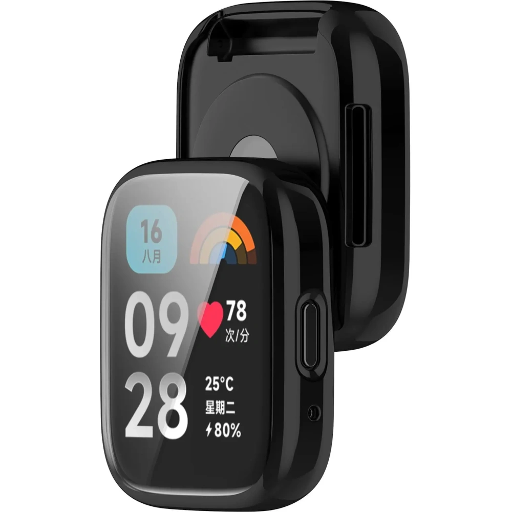 Wholesale Bizon Case Watch Felipe Xiaomi Redmi Watch 3 Active black - BIZ3159 - {ean13} - Hurt