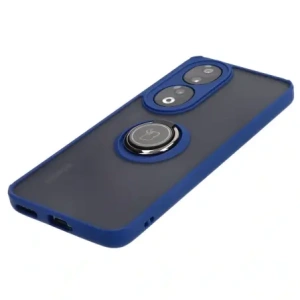 Hurtownia GSM - Bizon Case Hybrid Ring Honor 90 fumuriu cu un cadru bleu marin - BIZ3164 - {ean13} - Hurt