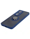 Hurtownia GSM - Etui s úchopem na prst Bizon Case Hybrid Ring pro Honor 90 kouřové s modrým rámečkem - BIZ3164 - {ean13} - Hurt