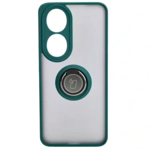 Hurtownia GSM - Bizon Case Hybrid Ring Honor 90 fumuriu cu un cadru de culoare verde închis - BIZ3165 - {ean13} - Hurt