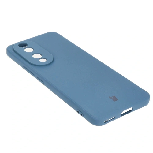 Etui Bizon Case Silicone Sq do Honor 90 granatowe