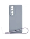 Etui Bizon Case Silicone Sq pro Honor 90 šedé