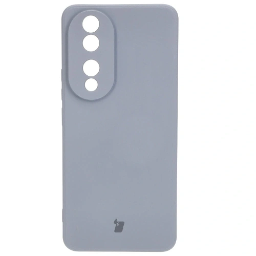 Etui Bizon Case Silicone Sq do Honor 90 szare
