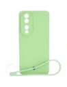 Etui Bizon Case Silicone Sq pro Honor 90 jasně zelené