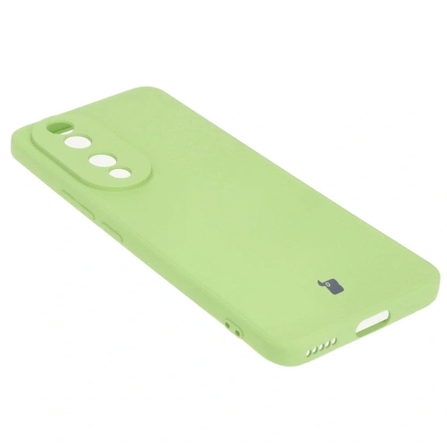 Etui Bizon Case Silicone Sq do Honor 90 jasnozielone