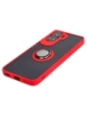 Wholesale Bizon Case Hybrid Ring Honor 90 Lite smoky with a red frame - BIZ3174 - {ean13} - Hurt
